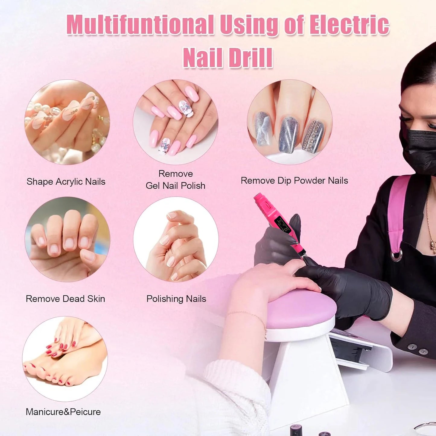 Perceuse à ongles électrique