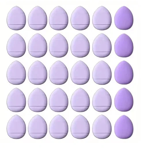 Mini Éponges de Fond de Teint Bouffantes