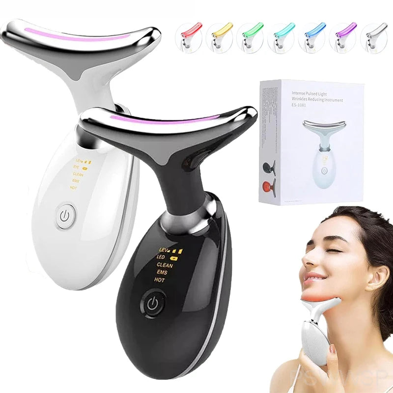 Appareil de Massage Facial et Cou : Soin de la Peau, Lifting et Raffermissement