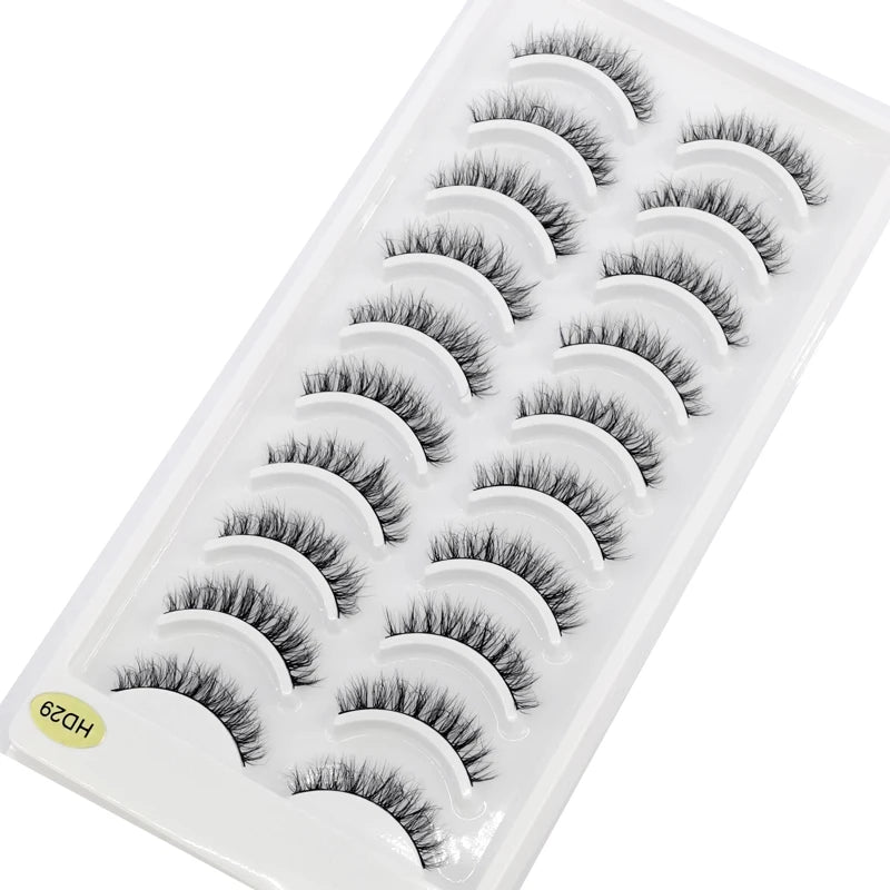 Cils Longs - 10 Paires