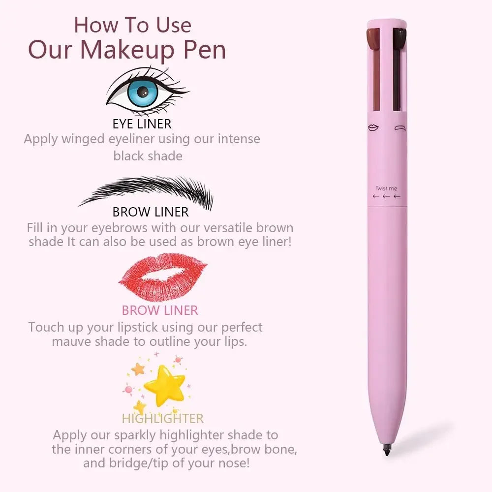 Stylo de Maquillage 4-en-1