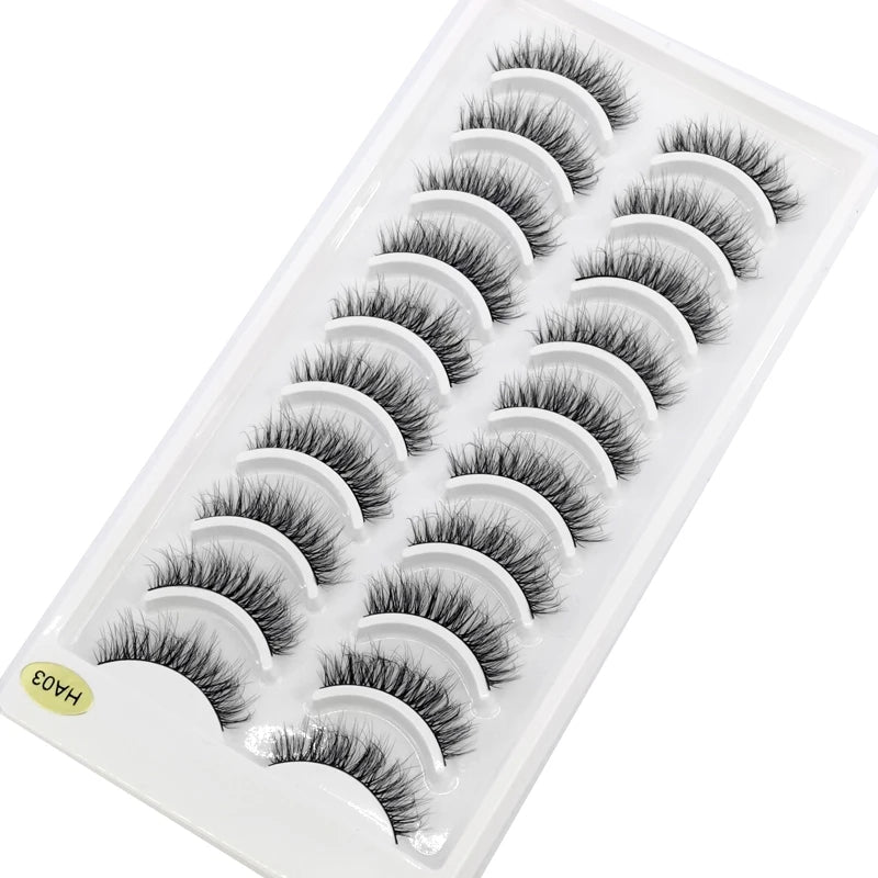 Cils Longs - 10 Paires