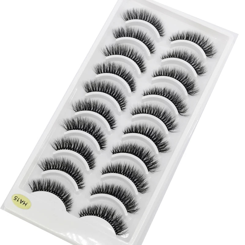 Cils Longs - 10 Paires