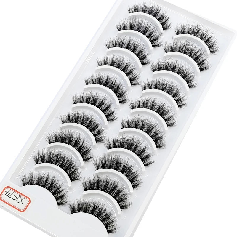 Cils Longs - 10 Paires