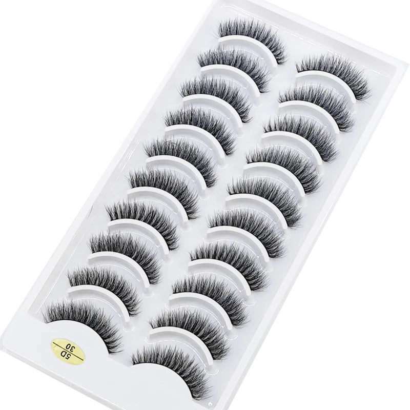 Cils Longs - 10 Paires