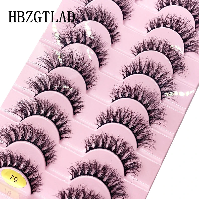 Cils Longs - 10 Paires
