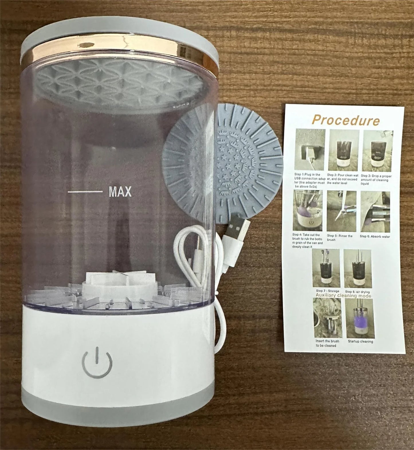 Nettoyeur de pinceaux électrique