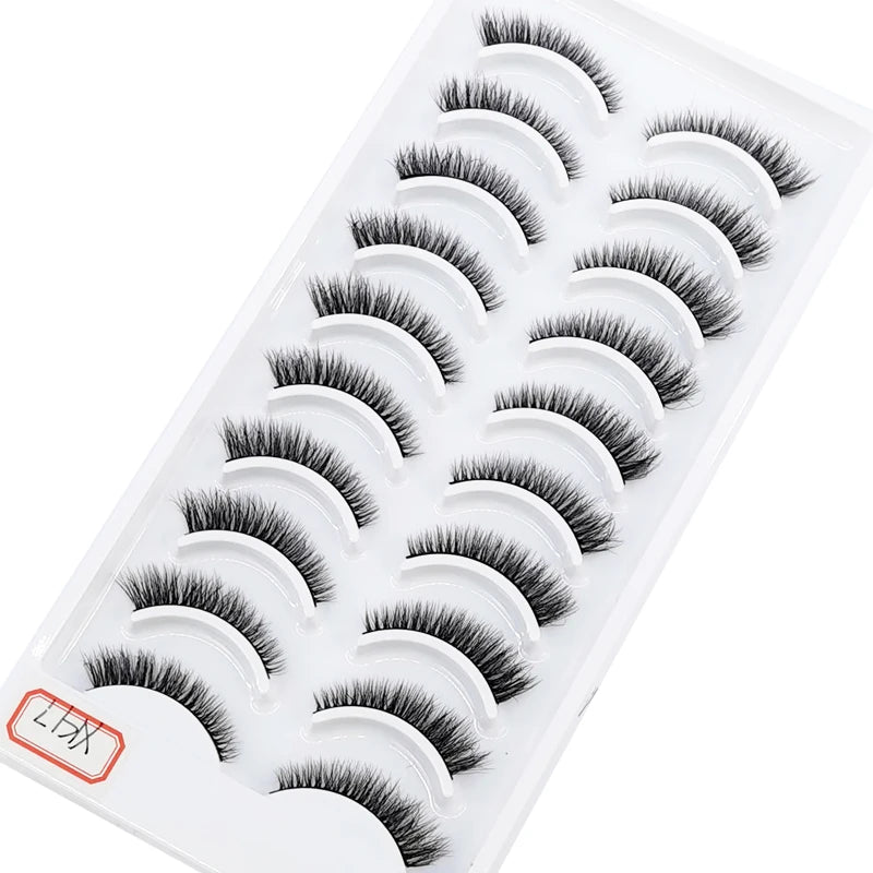 Cils Longs - 10 Paires
